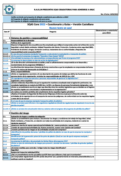 Preguntas Obligatorias SQAS
